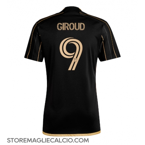 Los Angeles FC Olivier Giroud #9 Maglia Gara Casa Repliche 2024-25 Maniche Corte Los Angeles FC Olivier Giroud #9 Maglia Gara Casa Repliche 2024-25 Maniche Corte